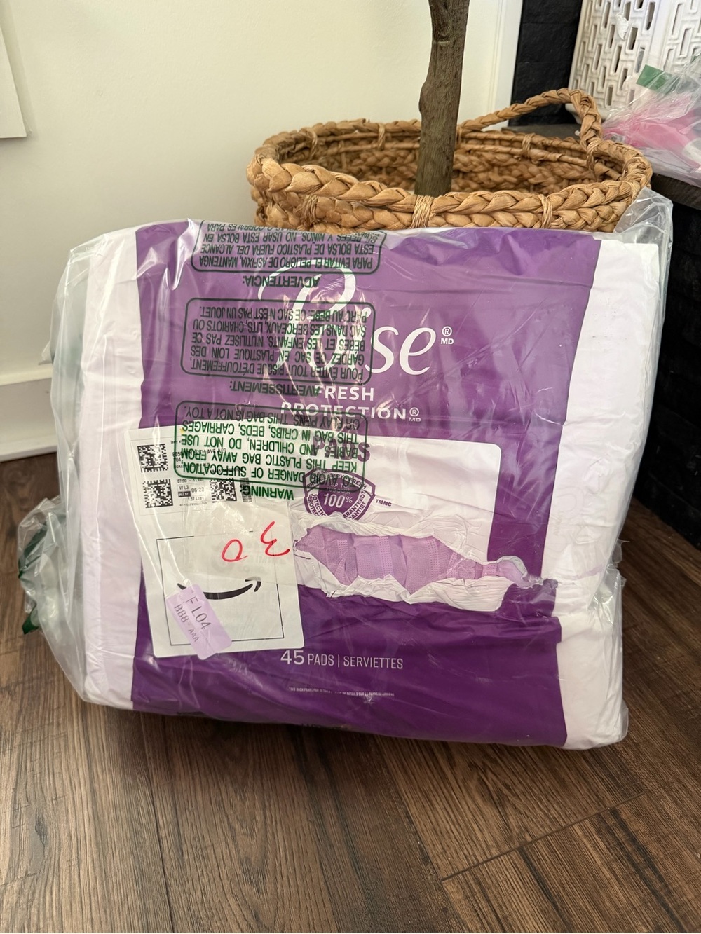 Poise
Incontinence Pads & Postpartum  45 pads new